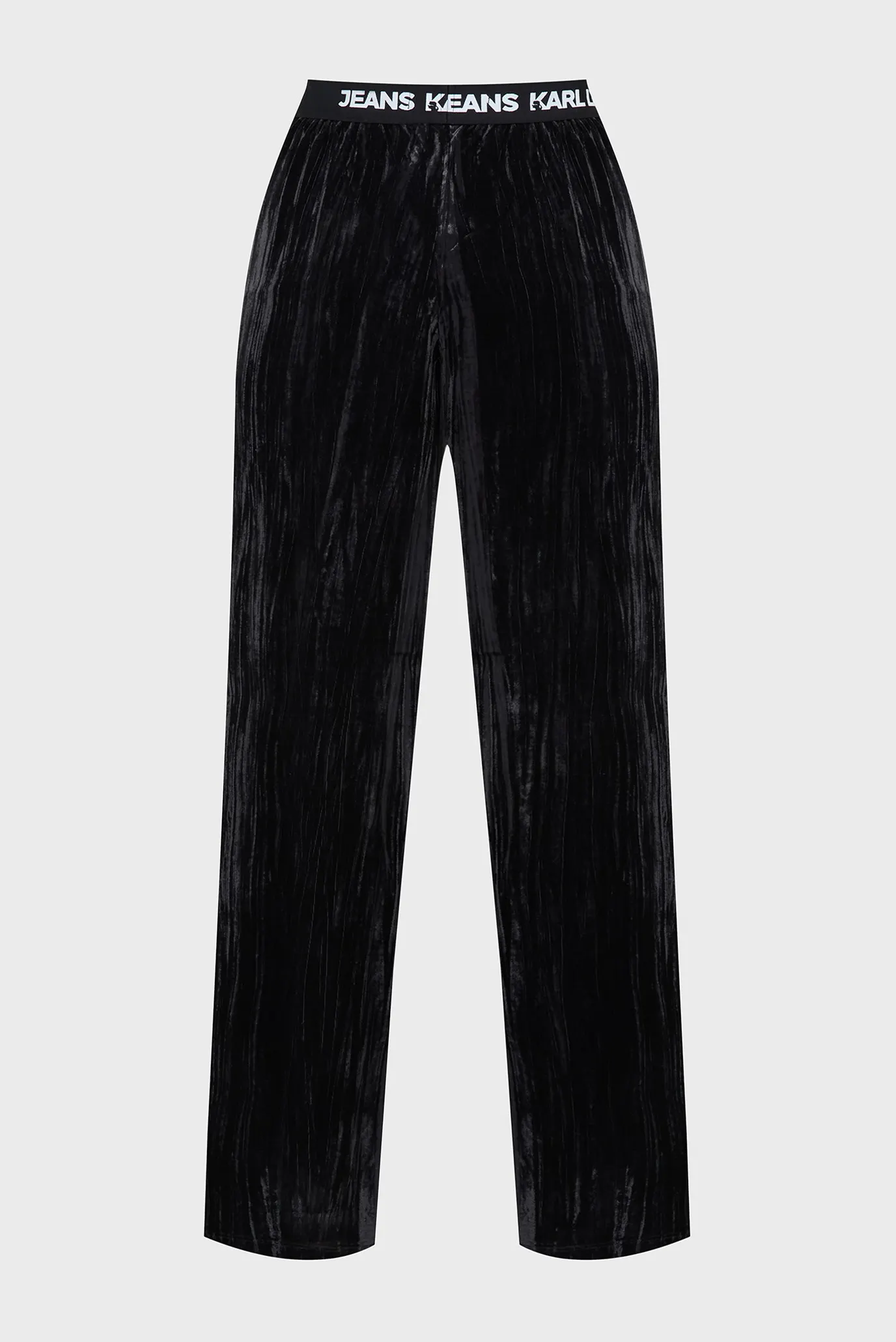 Женские черные велюровые брюки sweatpant 2