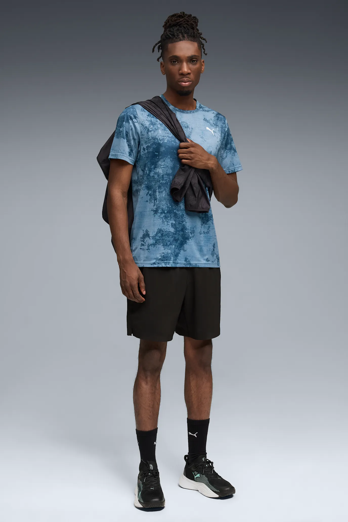 Чоловічі чорні шорти TRAIN ALL DAY Foundations 7