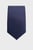 Мужской темно-синий галстук с узором