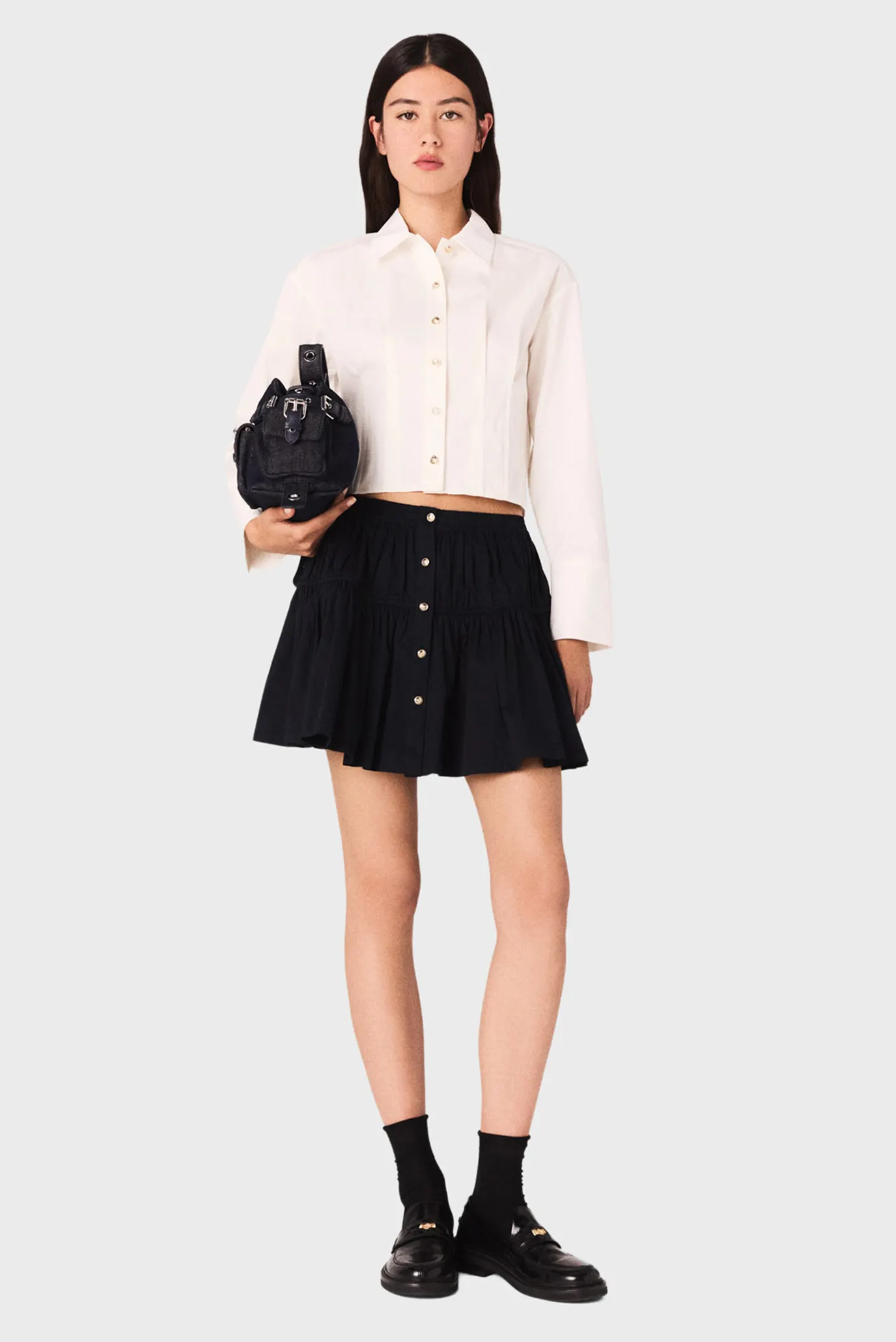 Жіноча біла сорочка 2