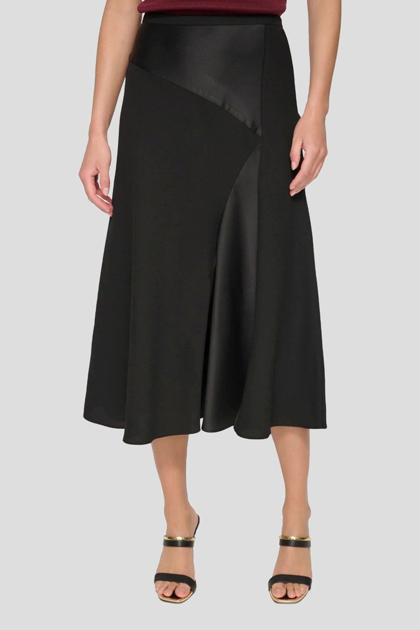 Женская черная юбка Черный 10 DKNY P3GNNU32 Женская черная юбка Черный 10 DKNY P3GNNU32