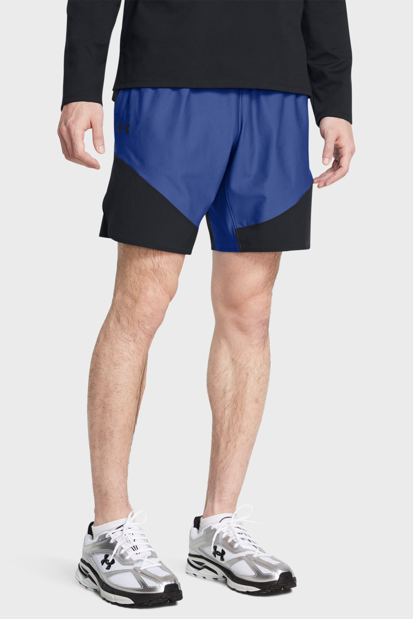 Чоловічі сині шорти UA Peak Woven Hybrid Short 1