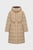 Жіноча бежева куртка MW PADDED TWO TONE COAT