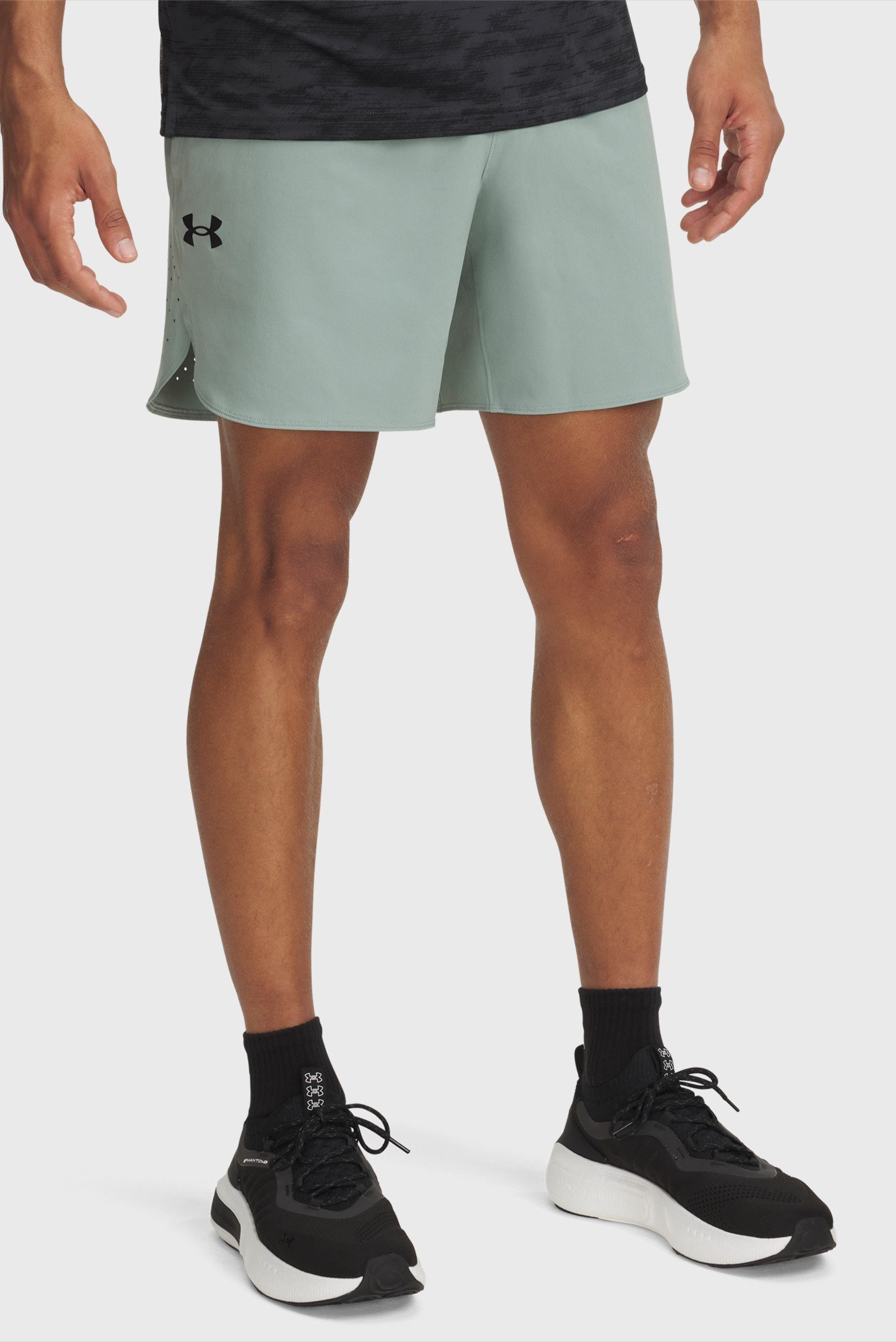 Чоловічі м'ятні шорти UA Peak Woven Shorts 1