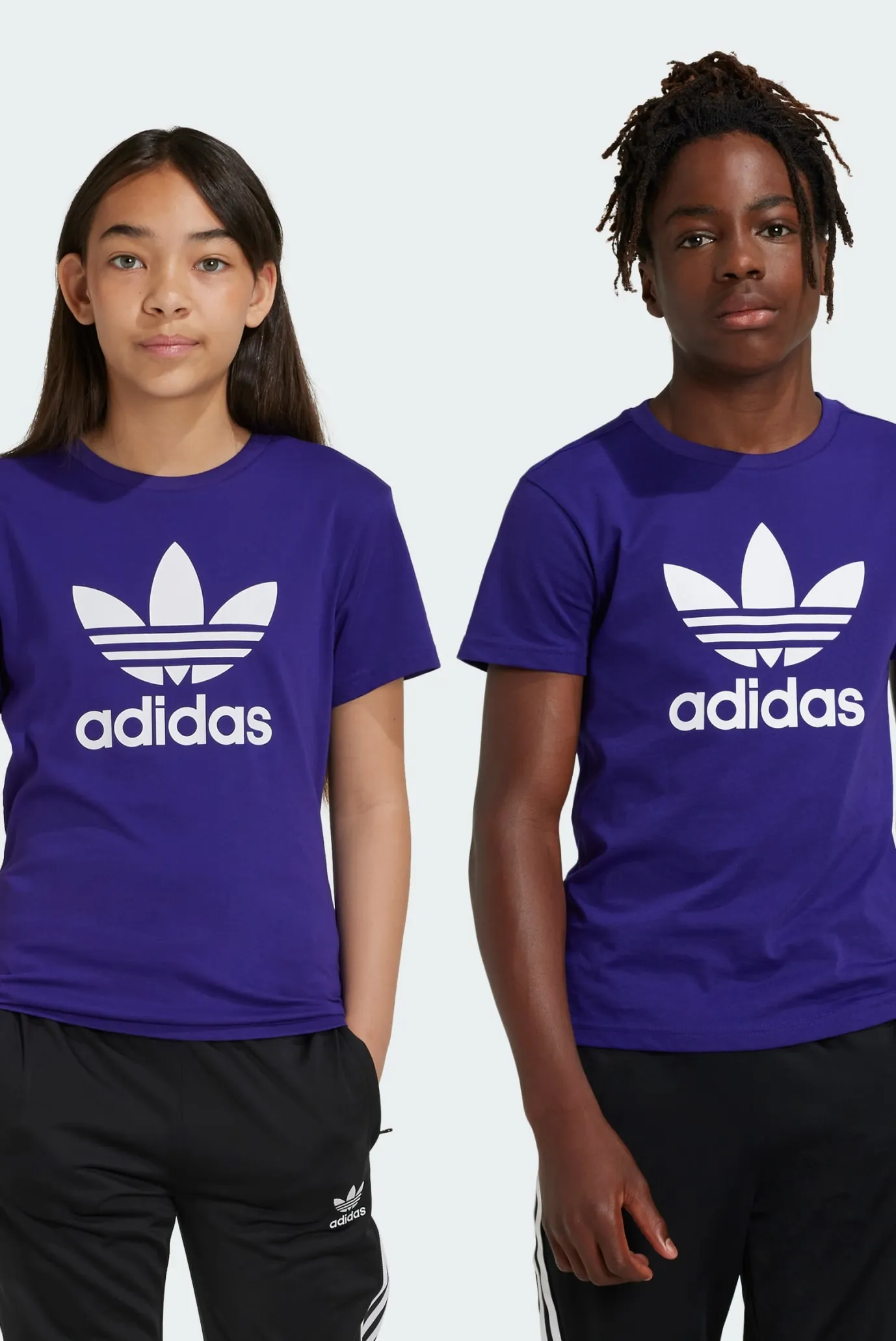 Детская фиолетовая футболка Trefoil Kids 1