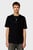 Чоловіча чорна футболка T-MUST-SLITS-N2