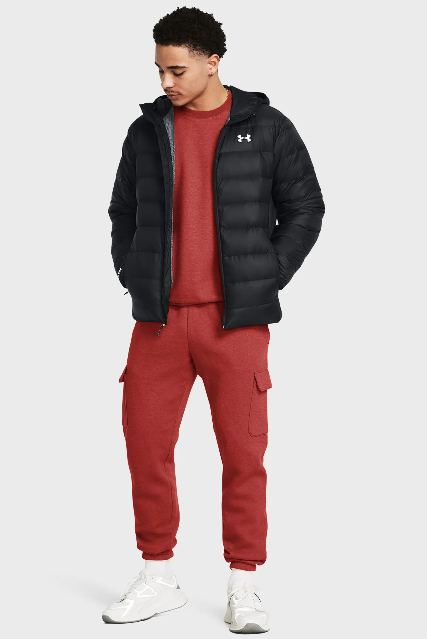 Чоловічий чорний пуховик LEGEND DOWN HOODED JACKET 2