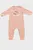 Детский персиковый комбинезон