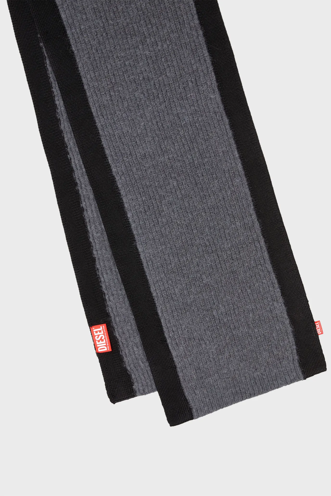 Серый шерстяной шарф K-LOLLO 2