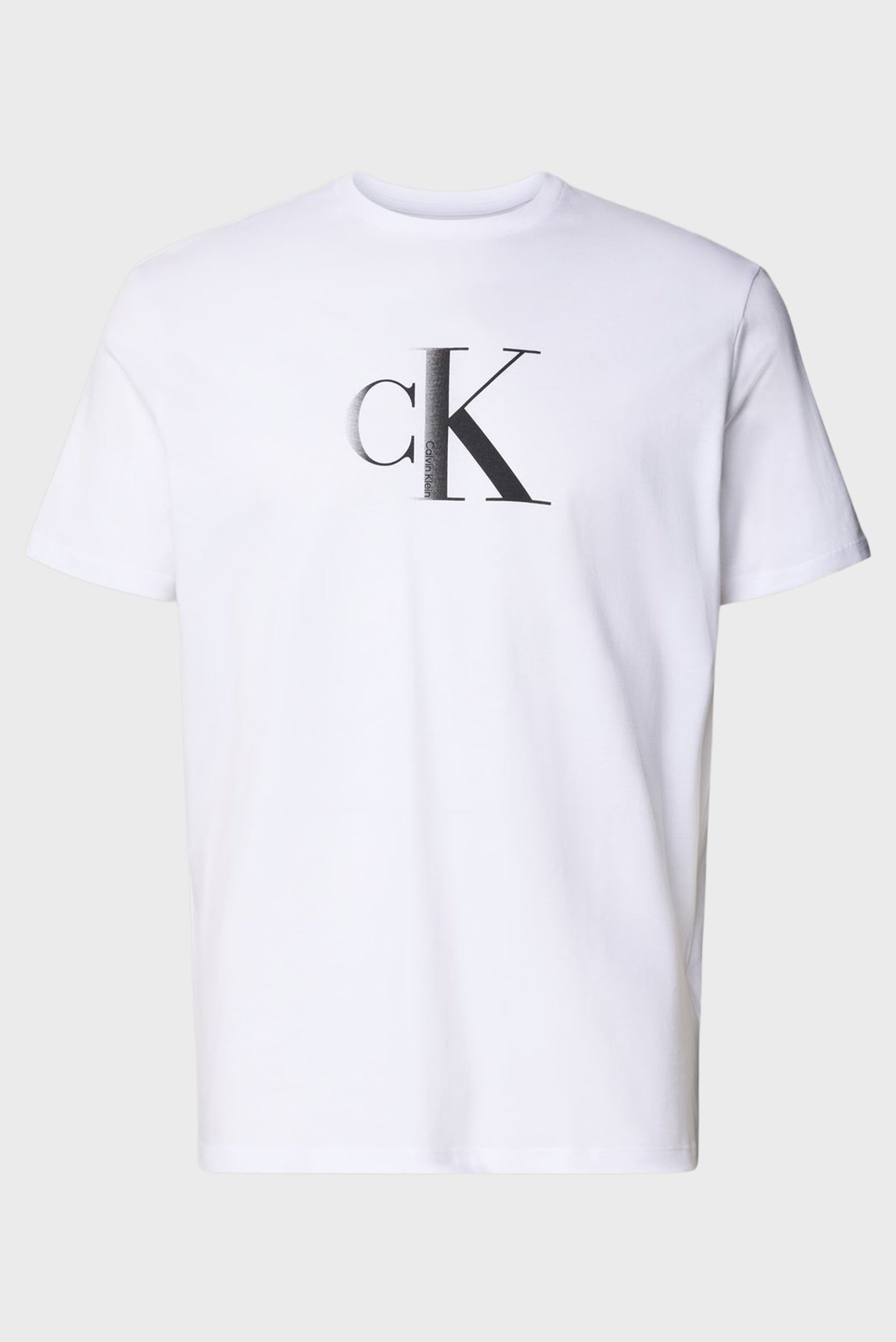 Мужская белая футболка SS CENTER MONOGRAM Белый S Calvin Klein Jeans LV04RC857G Мужская белая футболка SS CENTER MONOGRAM Белый S Calvin Klein Jeans LV04RC857G
