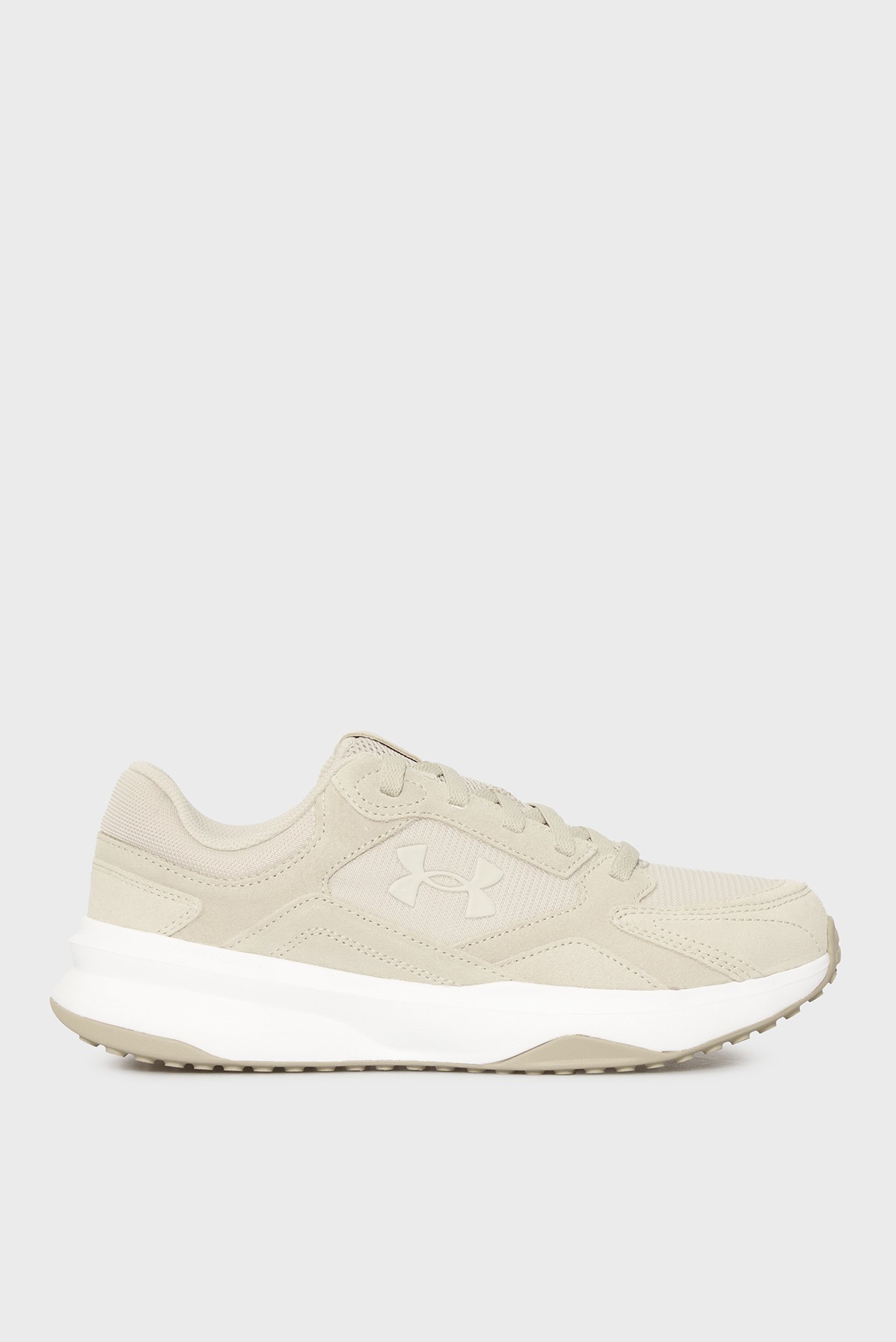 Мужские бежевые замшевые кроссовки UA Edge SUEDE Бежевый 10.5 Under Armour 3027731-289 Мужские бежевые замшевые кроссовки UA Edge SUEDE Бежевый 10.5 Under Armour 3027731-289