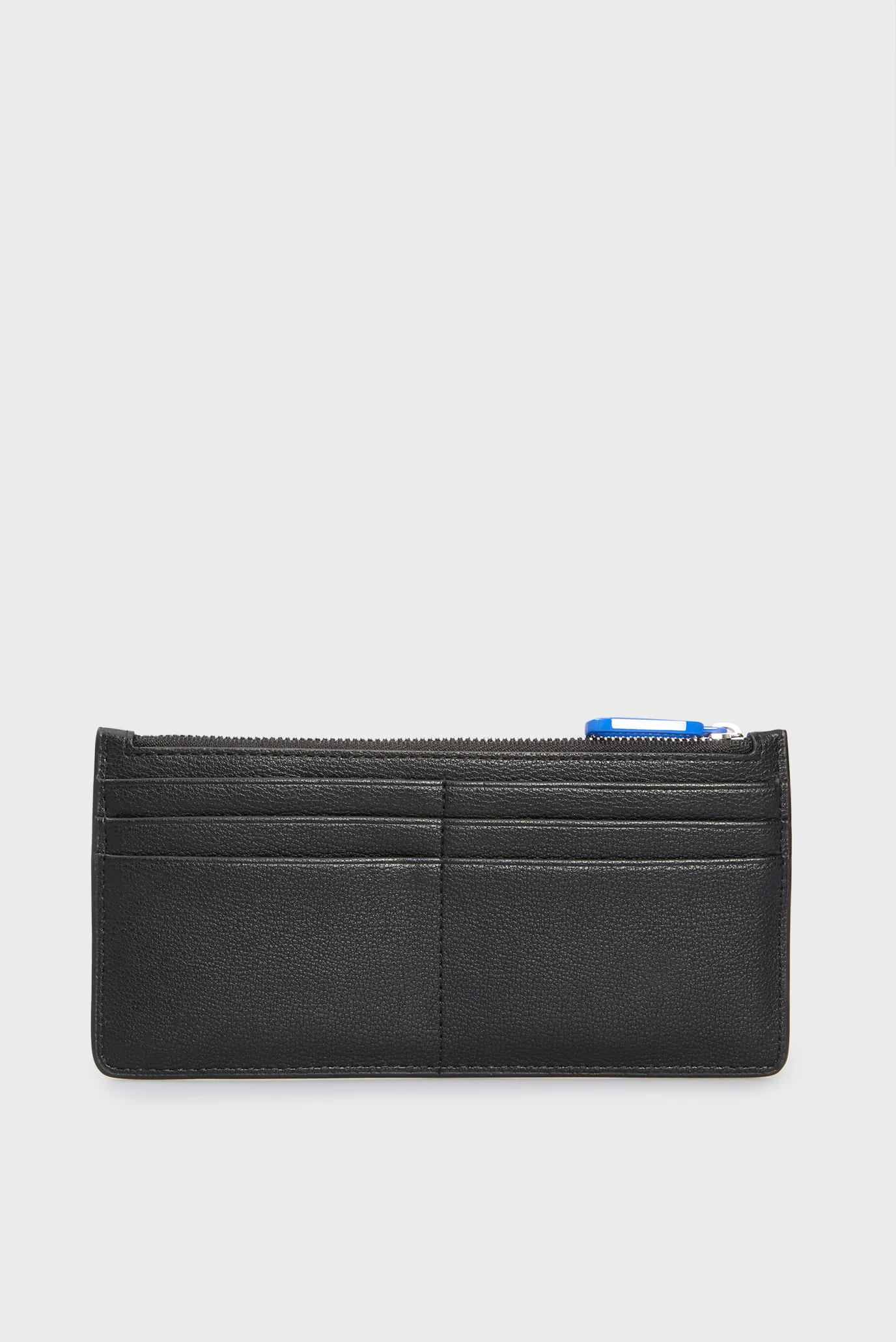 Жіночий чорний гаманець klj box logo xl cardholder 4
