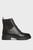 Женские черные кожаные ботинки Avice