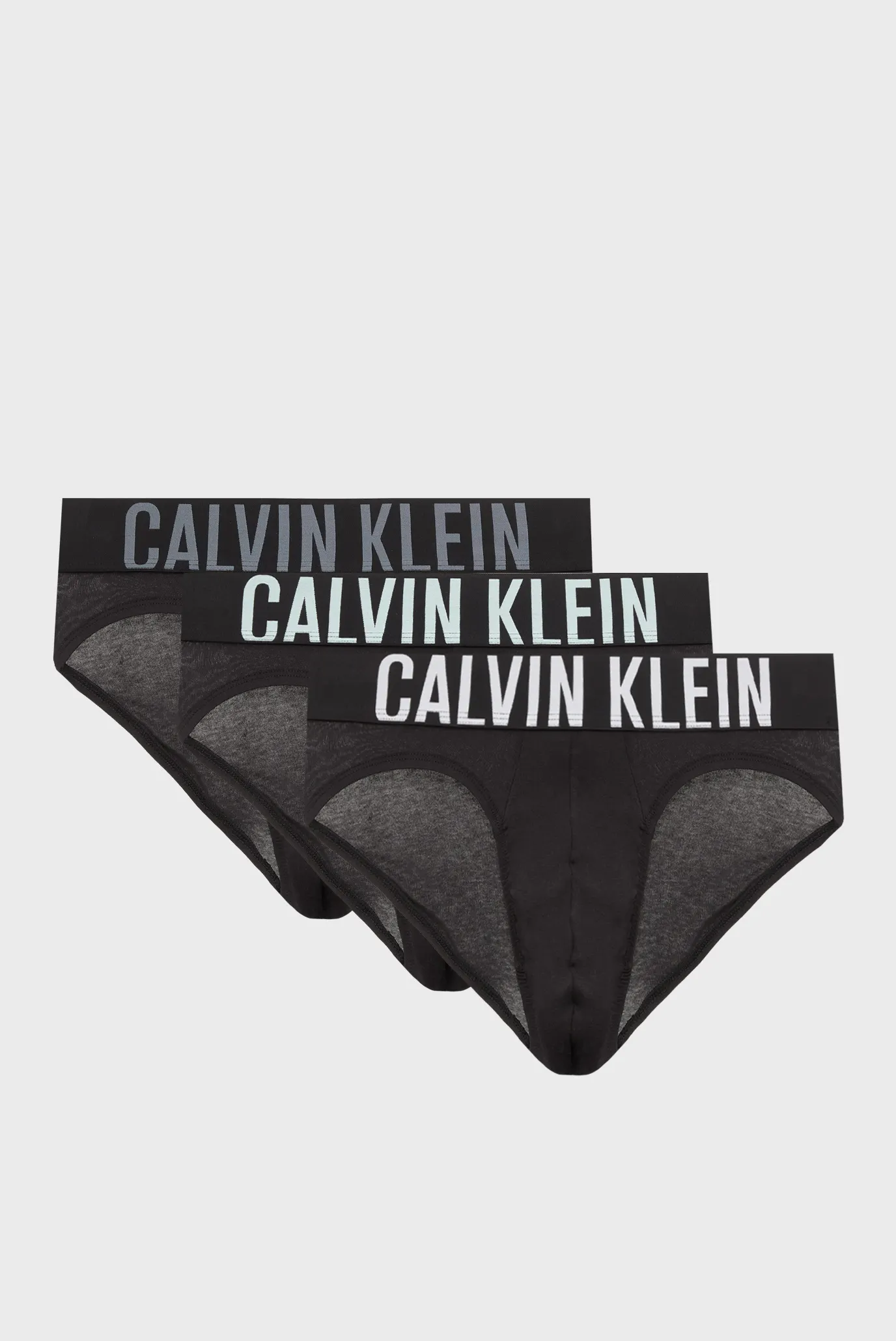 Чоловічі чорні бріфи (3 шт) HIP BRIEF 1