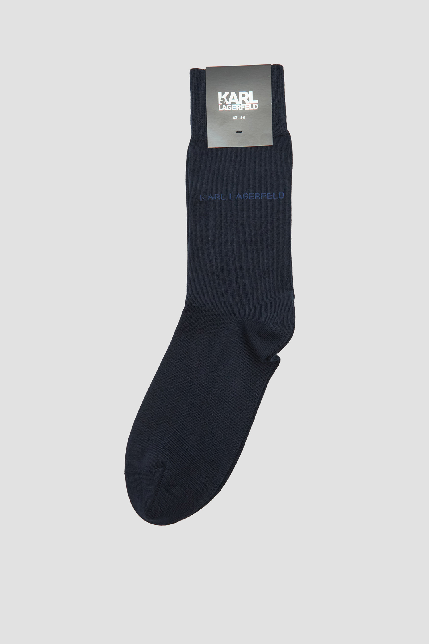 Чоловічі темно-сині шкарпетки 1