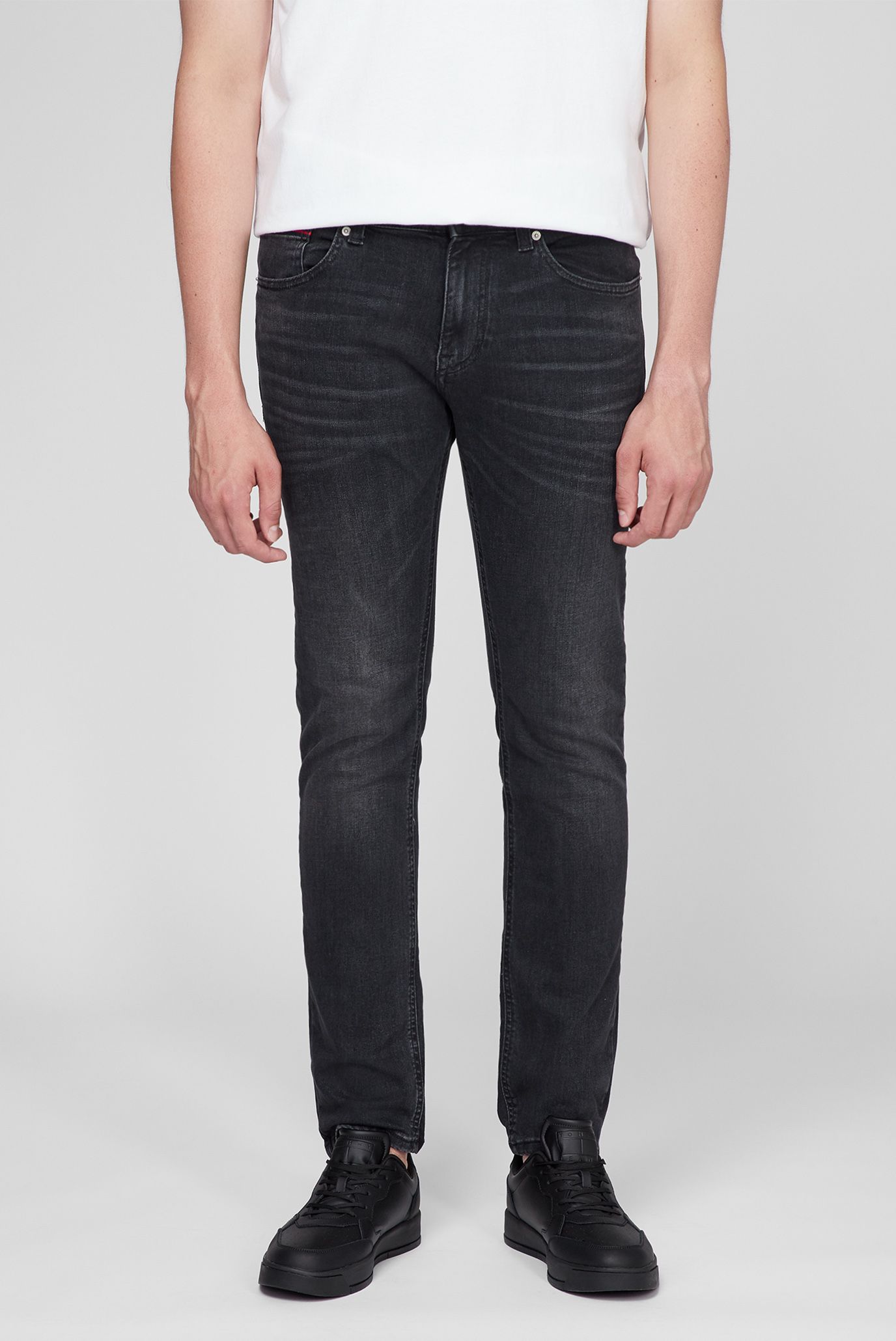 Чоловічі чорні джинси SCANTON SLIM CG1285 1