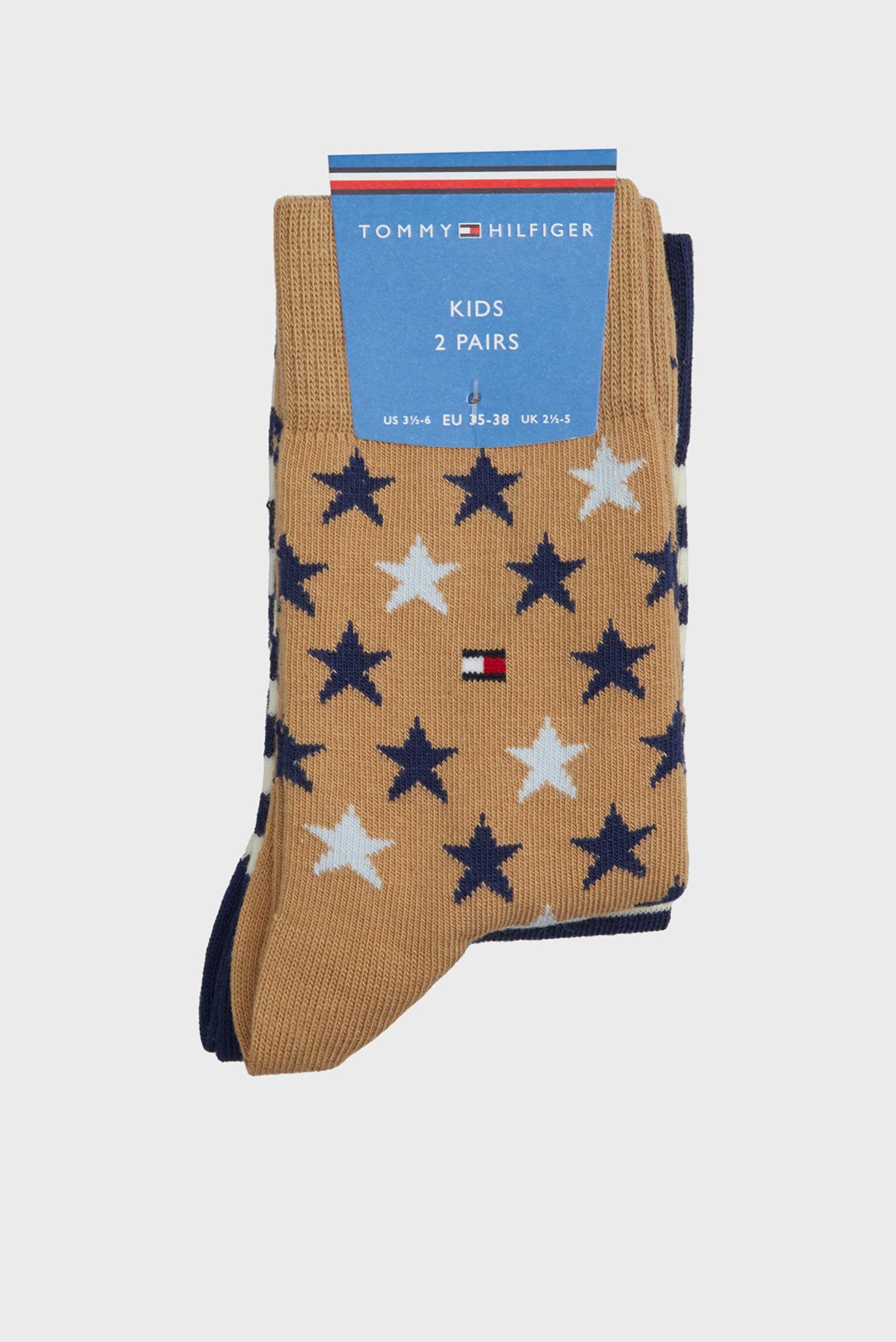 Детские носки с узором (2 пары) TH KIDS SOCK 2P STARS AND STRIPES 1