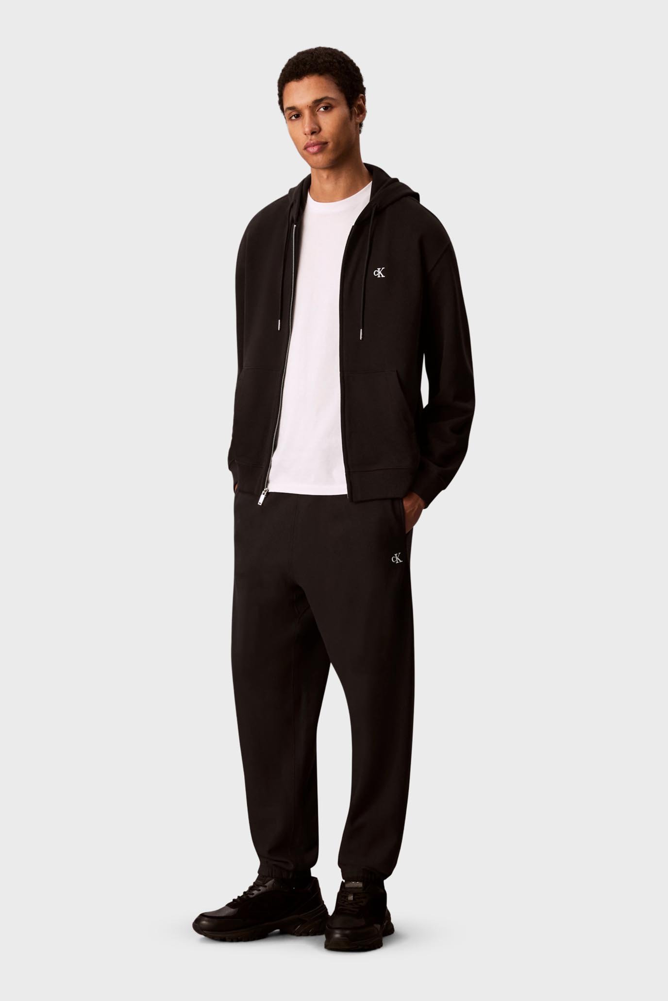 Мужские черные спортивные брюки 350TERRY MONOGRAM Черный XXL Calvin Klein Jeans LV04RD241G Мужские черные спортивные брюки 350TERRY MONOGRAM Черный XXL Calvin Klein Jeans LV04RD241G