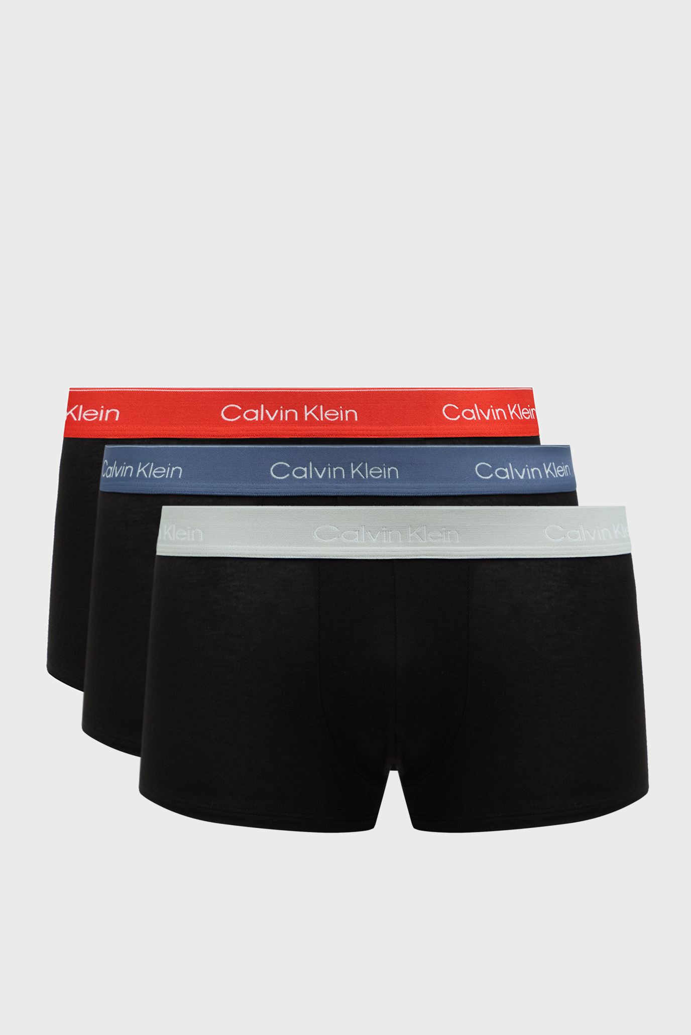 Мужские черные боксеры (3 шт) LOW RISE TRUNK Черный M Calvin Klein LV00NB4389 Мужские черные боксеры (3 шт) LOW RISE TRUNK Черный M Calvin Klein LV00NB4389