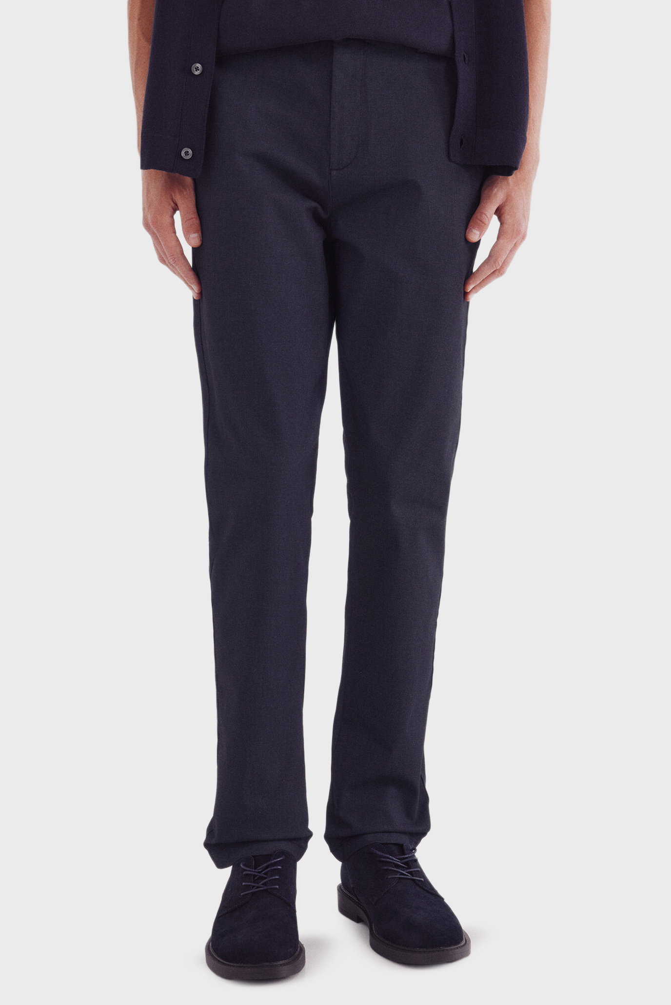 Мужские темно-синие чиносы Slim fit Синий 44 SPRINGFIELD 1552727 Мужские темно-синие чиносы Slim fit Синий 44 SPRINGFIELD 1552727