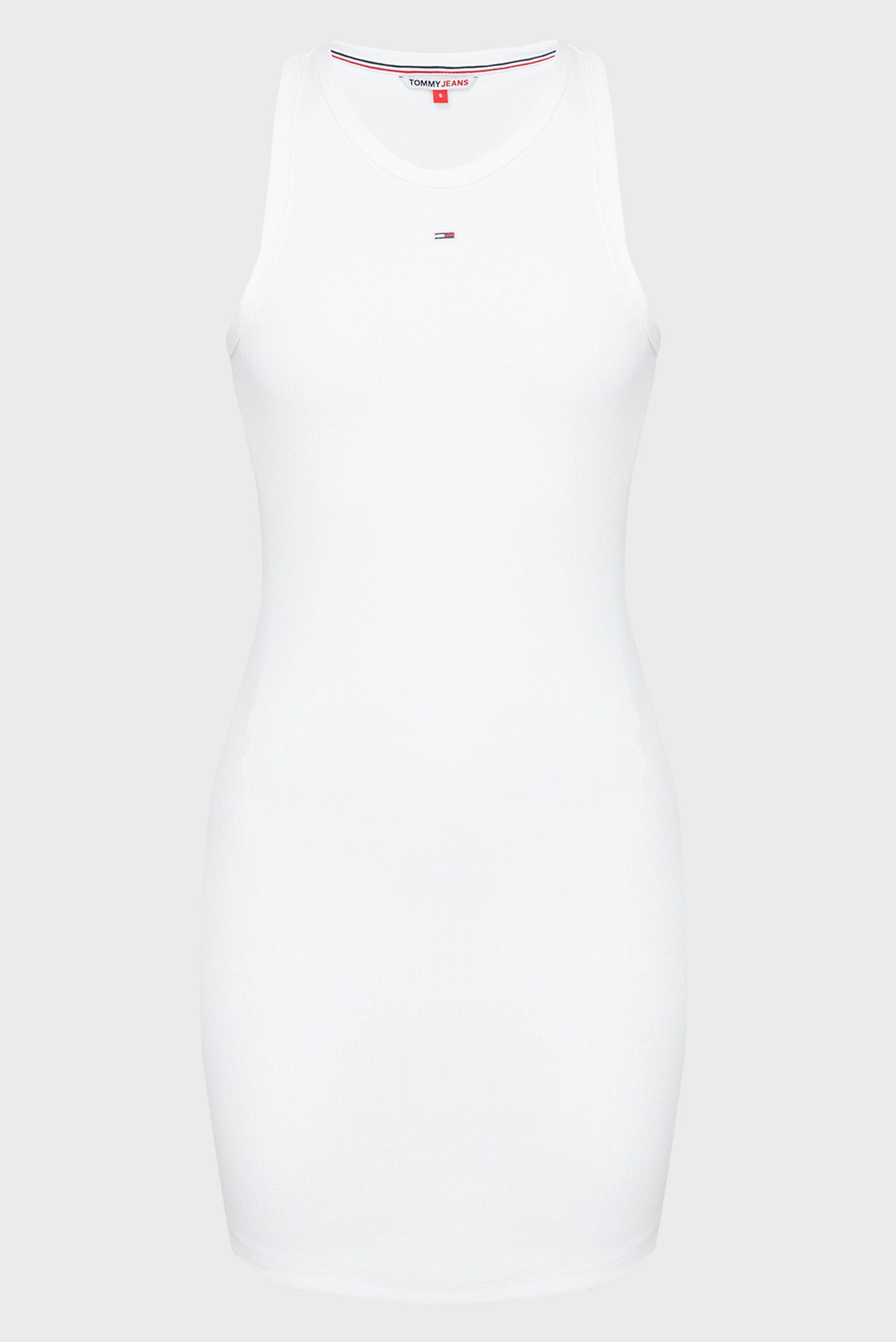 Женское белое платье TJW ESSENTIAL RIB TANK BODYCON 1