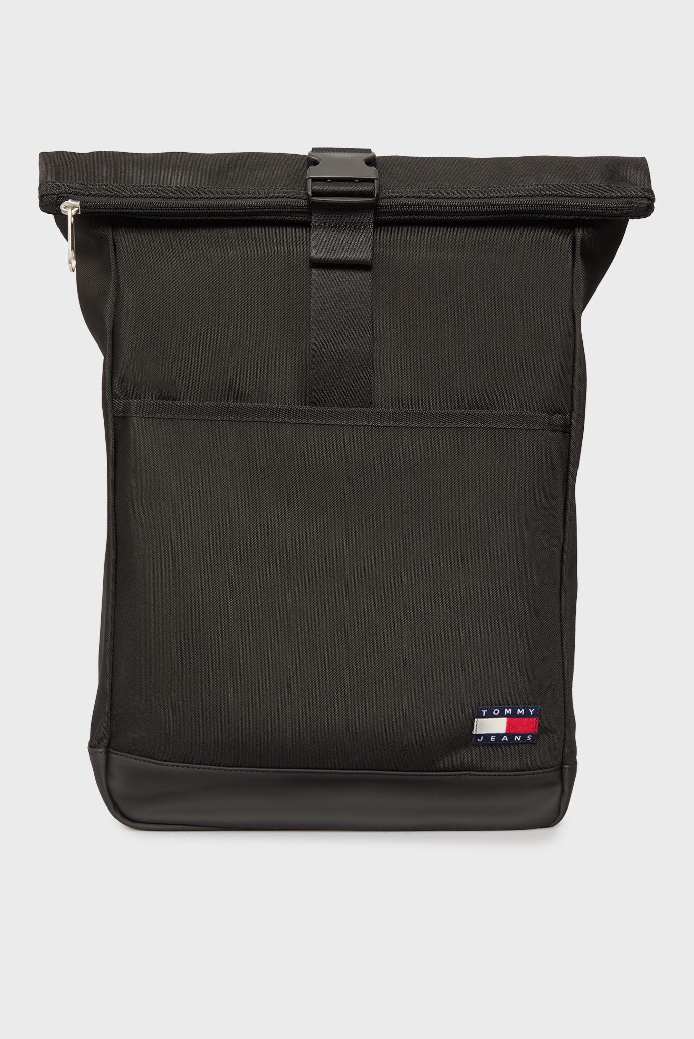 Мужской черный рюкзак ESS DAILY ROLLTOP Черный ONESIZE Tommy Jeans AM0AM13401 Мужской черный рюкзак ESS DAILY ROLLTOP Черный ONESIZE Tommy Jeans AM0AM13401
