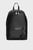 Чоловічий чорний рюкзак CK EST. PU ROUND BP+CASE