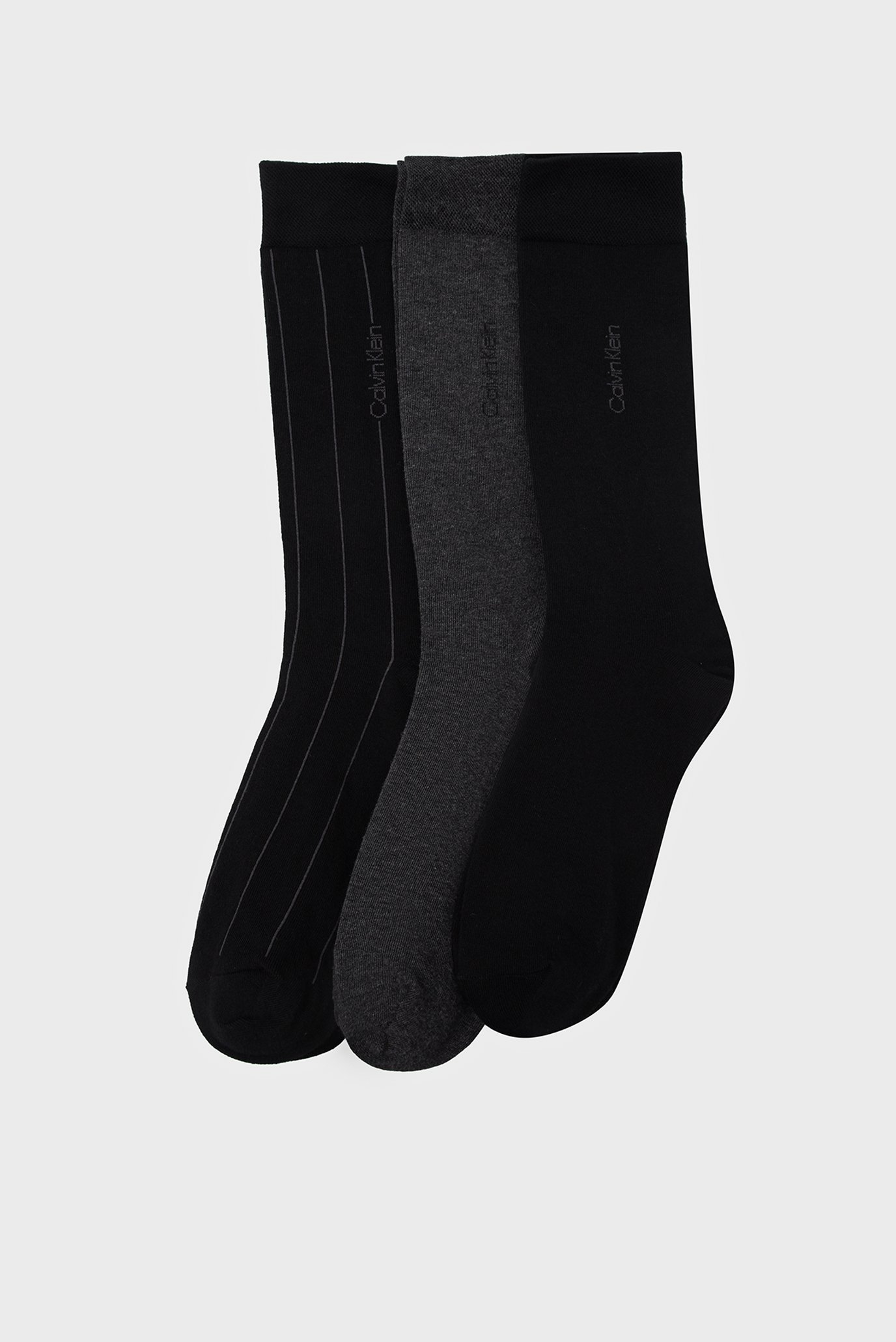 Чоловічі шкарпетки (3 пари) CK MEN SOCK 3P STRIPE GIFTBOX 1