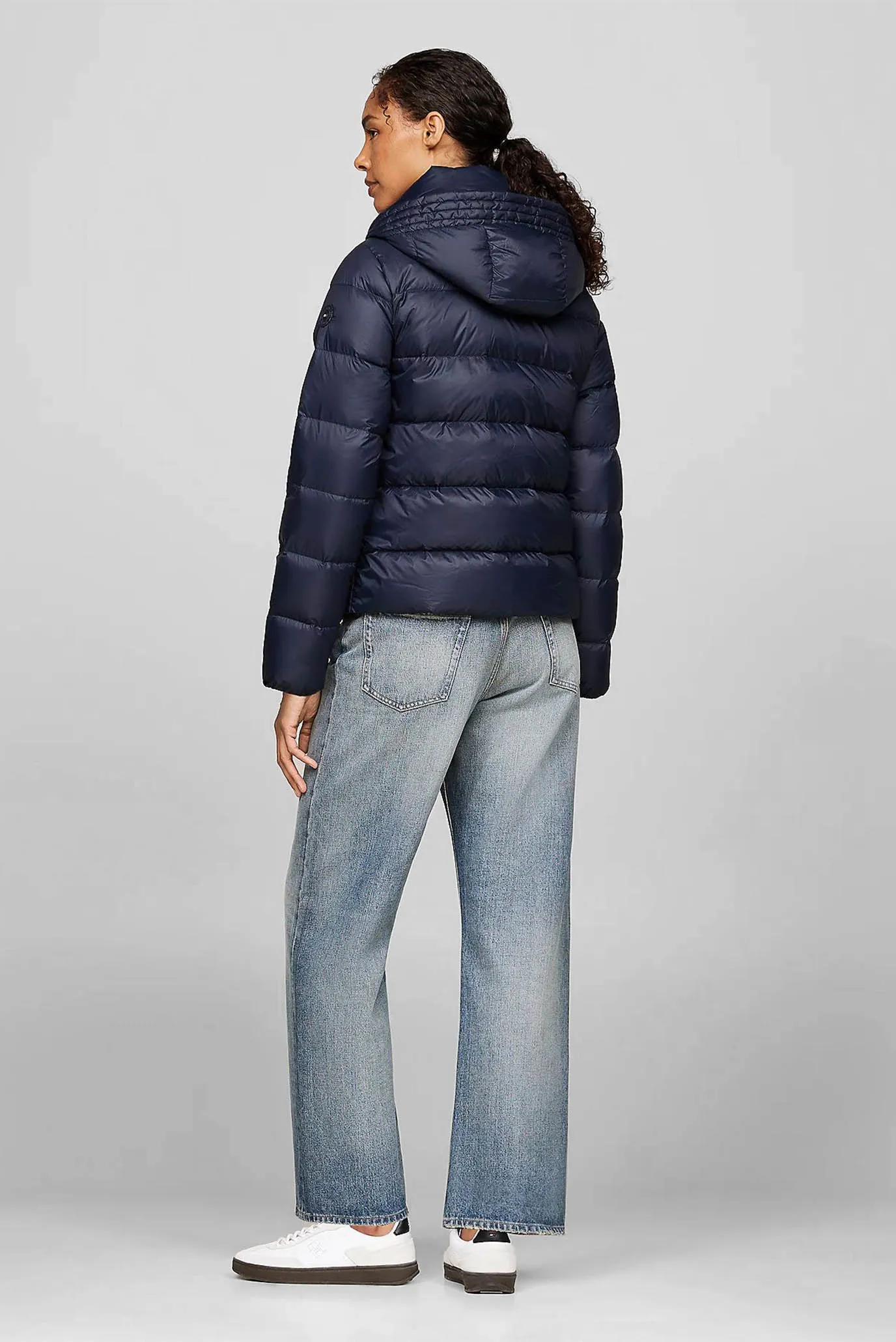 Жіночий темно-синій пуховик LW DOWN CASUAL JACKET 3