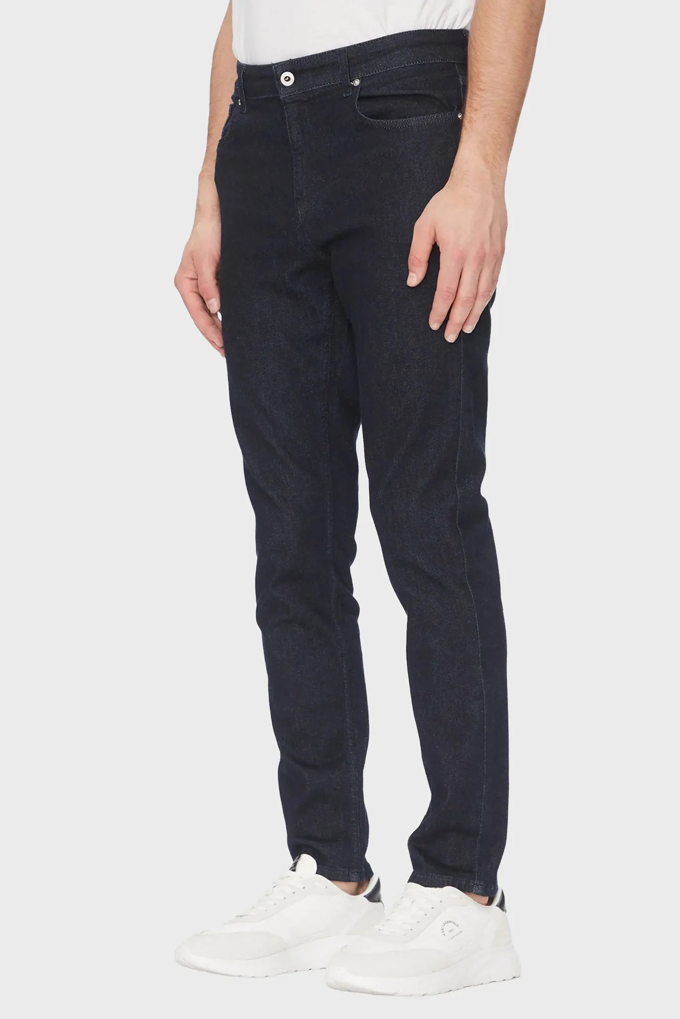 Мужские темно-синие джинсы slim denim 1