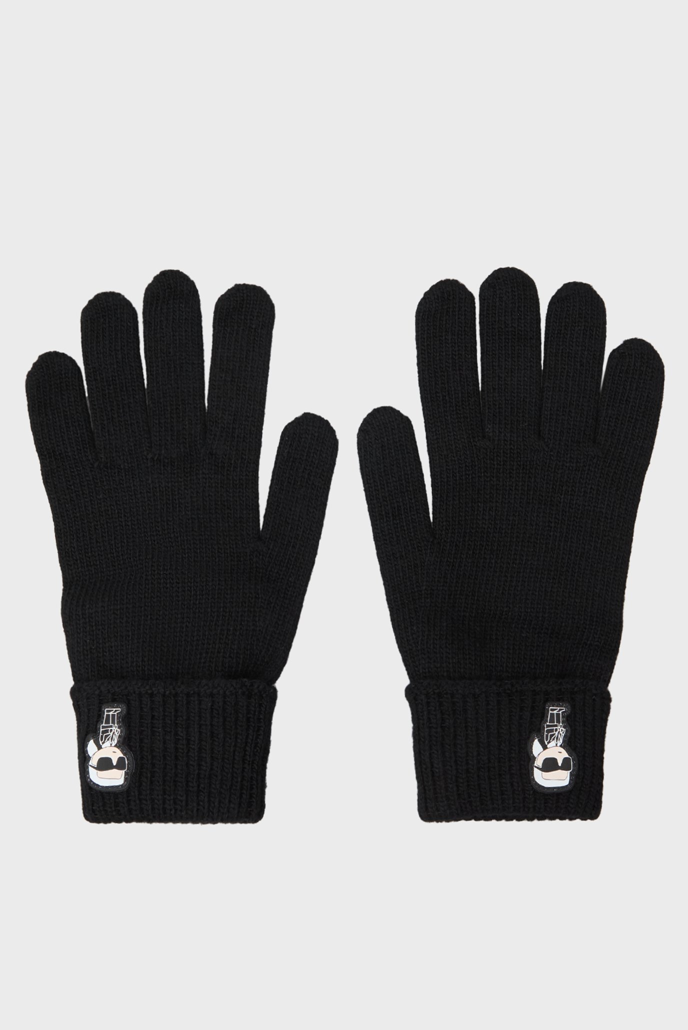 Женские черные перчатки K IKONIK 2.0 KNIT FF GLOVE 1