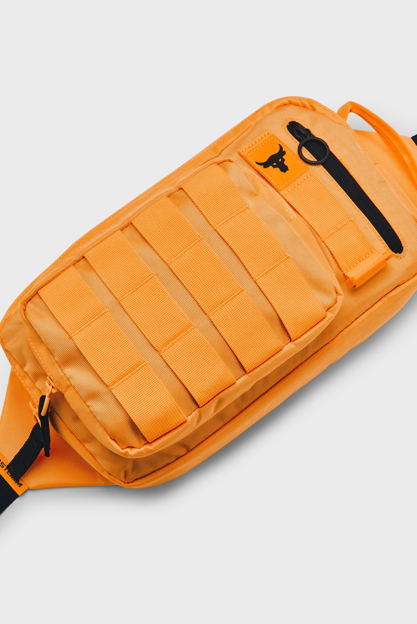 Чоловіча помаранчева поясна сумка UA Project Rock Waist Bag 1