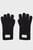 Мужские черные шерстяные перчатки WOOL KNIT GLOVES