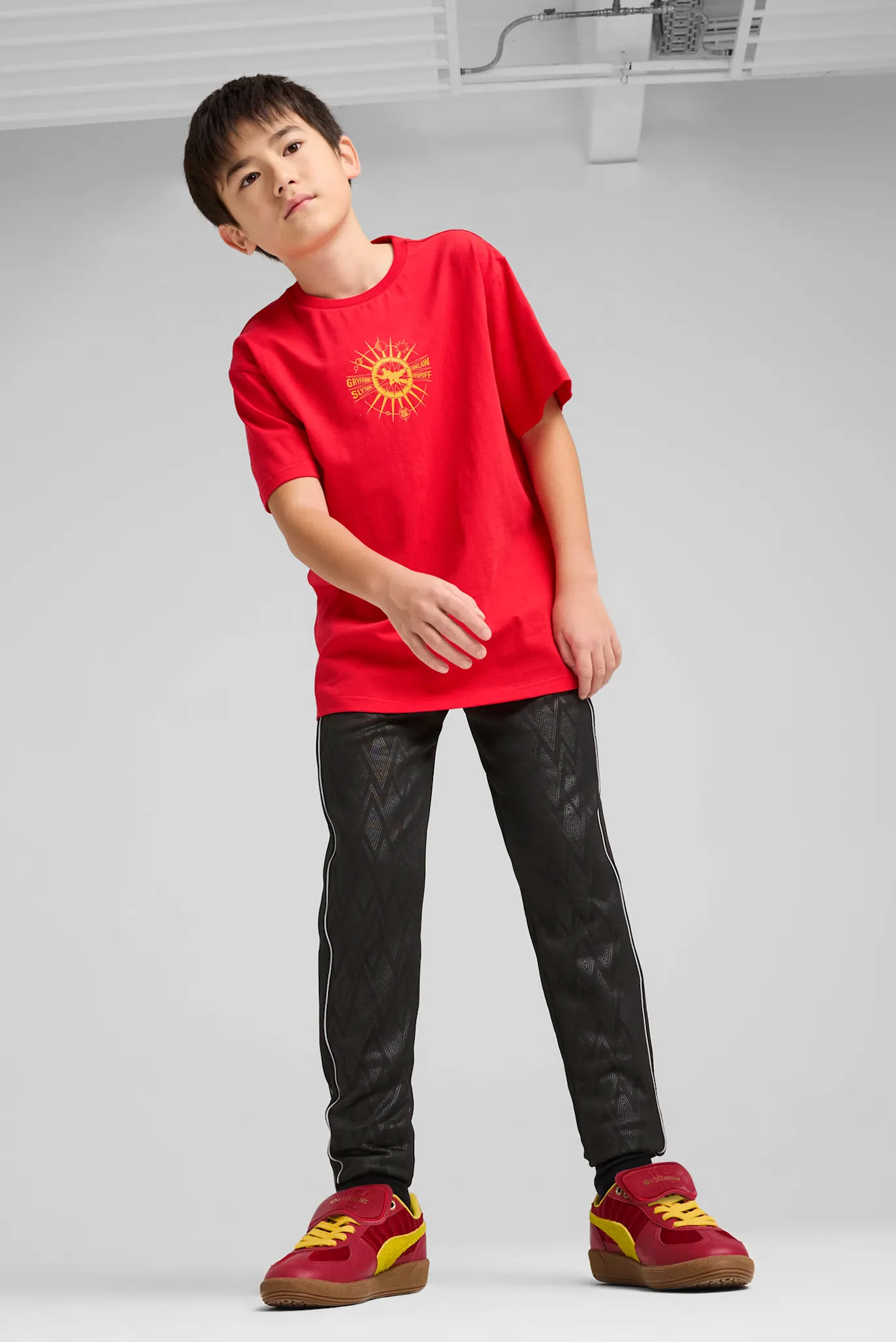 Детская красная футболка PUMA x HARRY POTTER Relaxed Graphic Tee Men 2