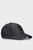 Мужская черная кепка с узором MONOGRAM TWILL AOP 6 PANEL