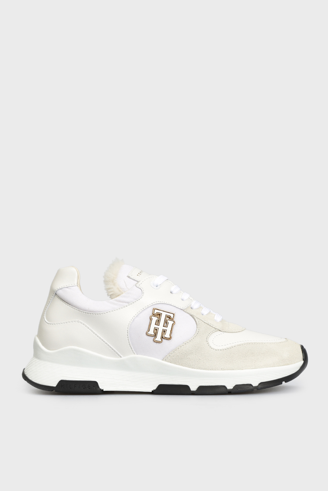 Женские белые кроссовки TH WARMLINED RUNNER Tommy Hilfiger FW0FW06783 ...