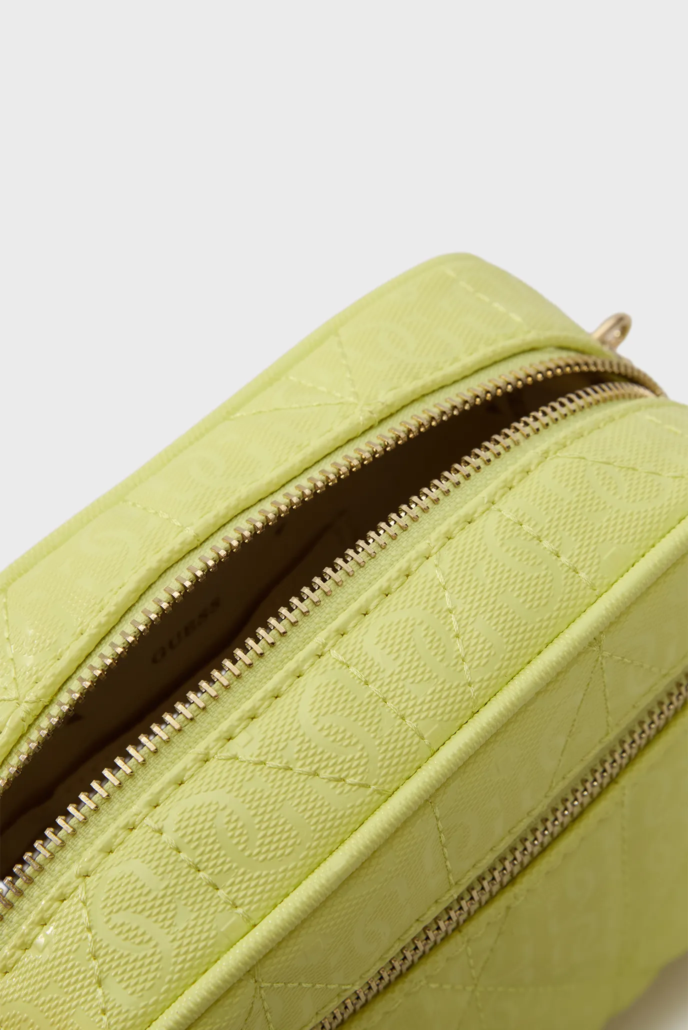 Женская салатовая сумка с узором ALDINA 6