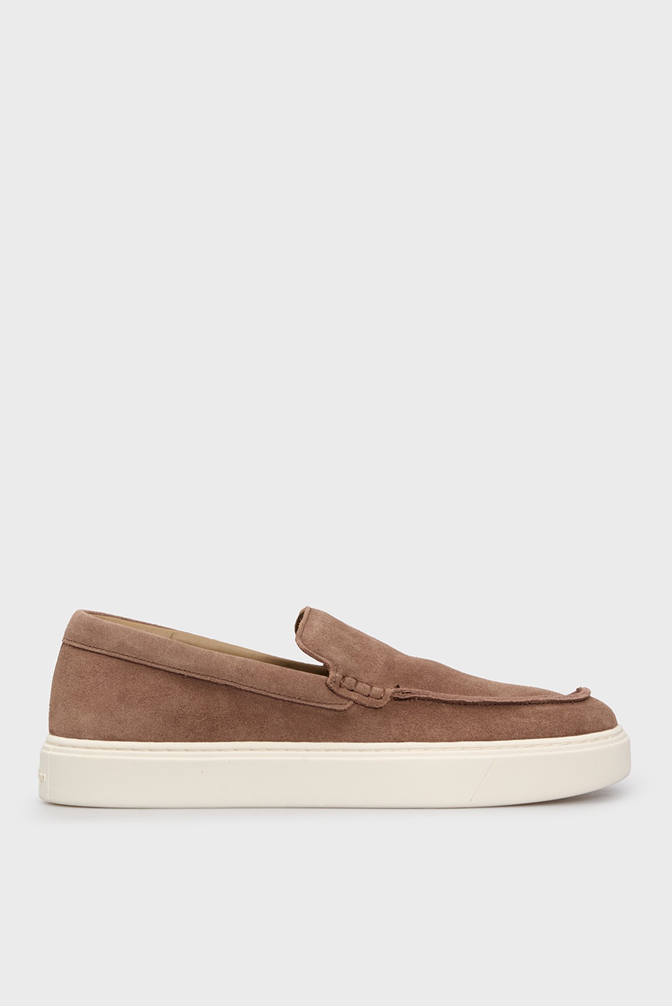 Мужские коричневые замшевые лоферы MOCCASIN SUEDE 1