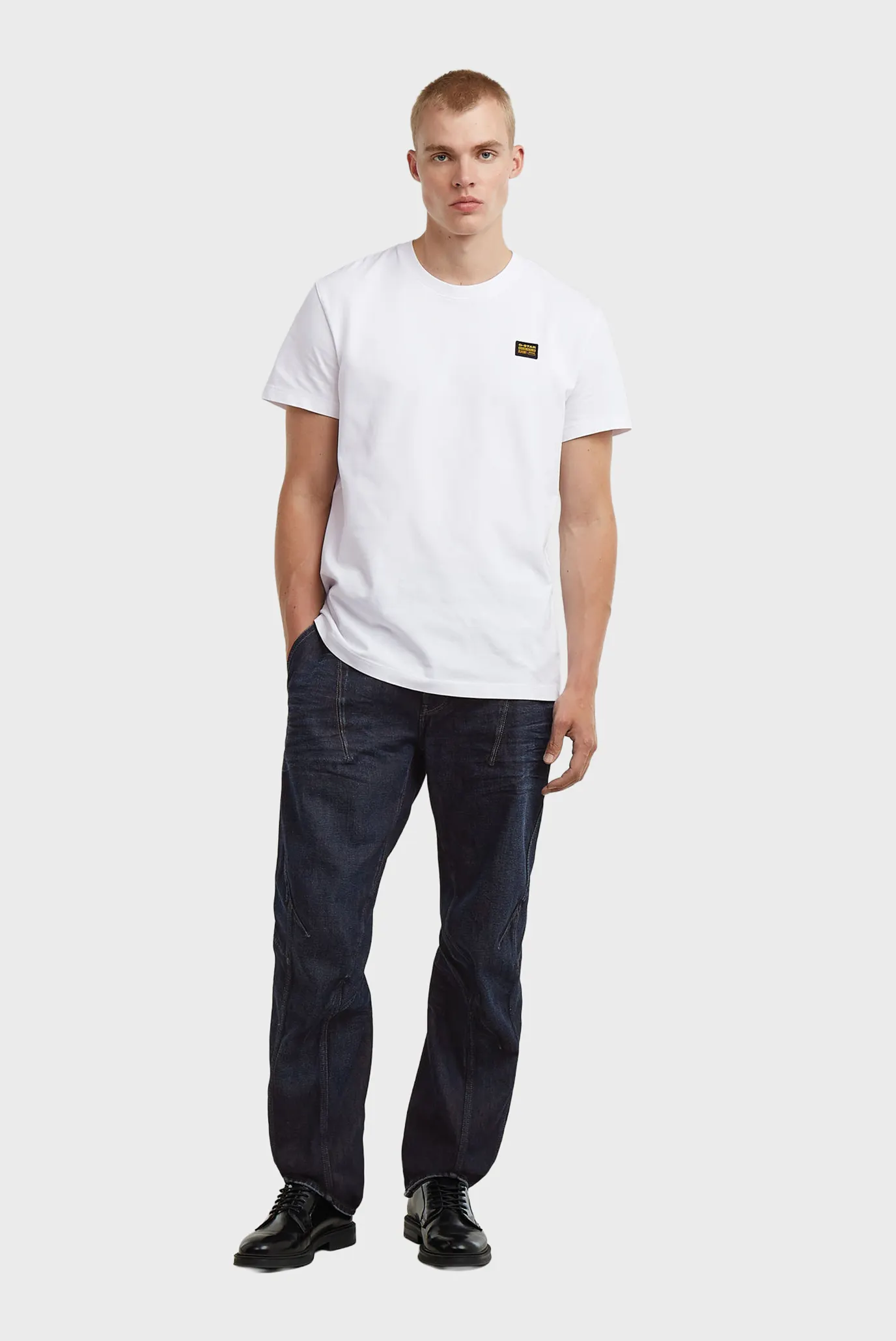 Мужские темно-синие джинсы Kitoh 3D Relaxed Tapered 5