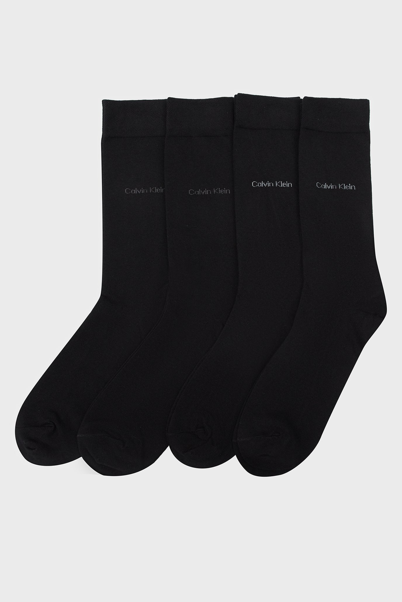 Чоловічі чорні шкарпетки (4 пари) CK MEN SOCK 4P GIFTBOX 1