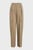 Женские коричневые брюки COTTON LINEN CARGO