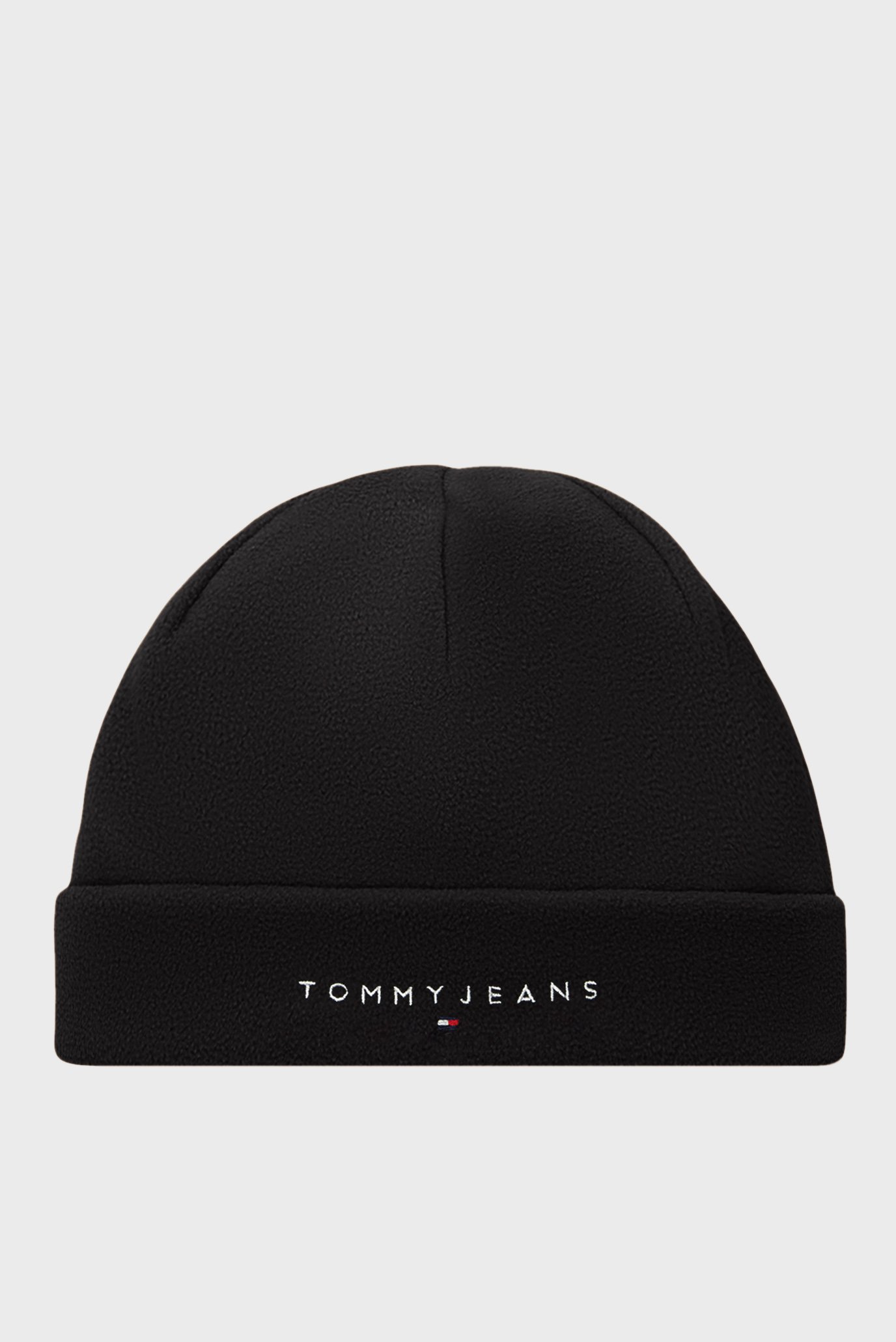 Чоловіча чорна шапка TJM LINEAR LOGO FLEECE BEANIE 1