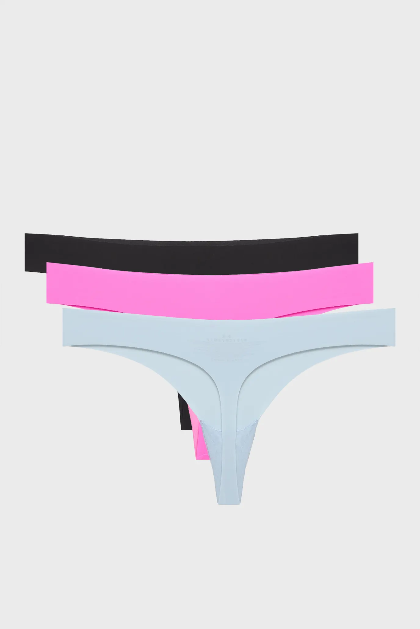 Жіночі трусики (3 шт) Underwear Thong UA PURE STRETCH NO SHOW THONG -SOLID 5