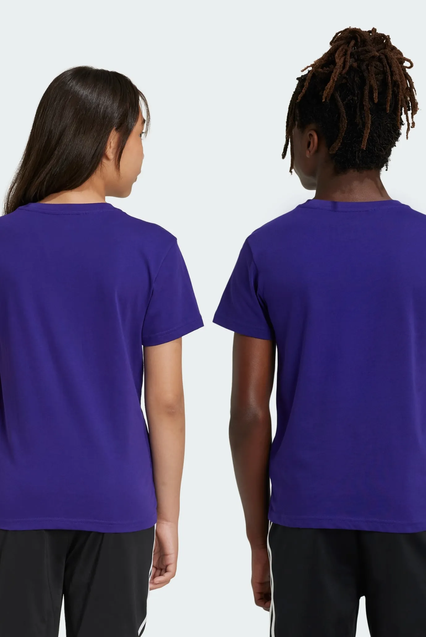 Детская фиолетовая футболка Trefoil Kids 3