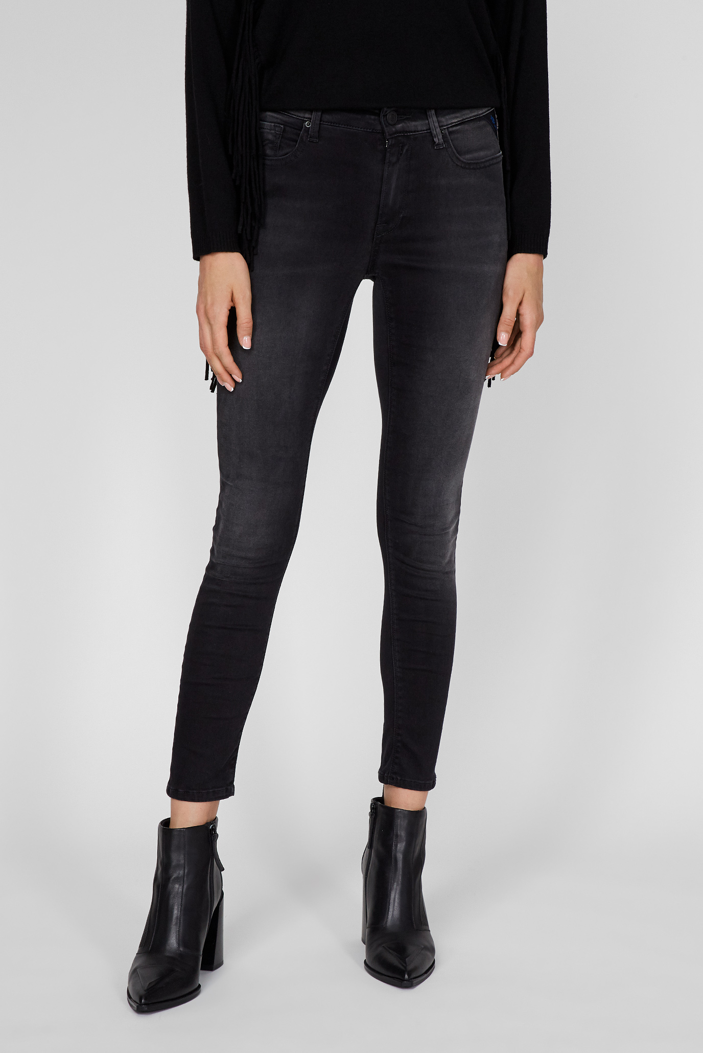 Женские черные джинсы LUZIEN 1
