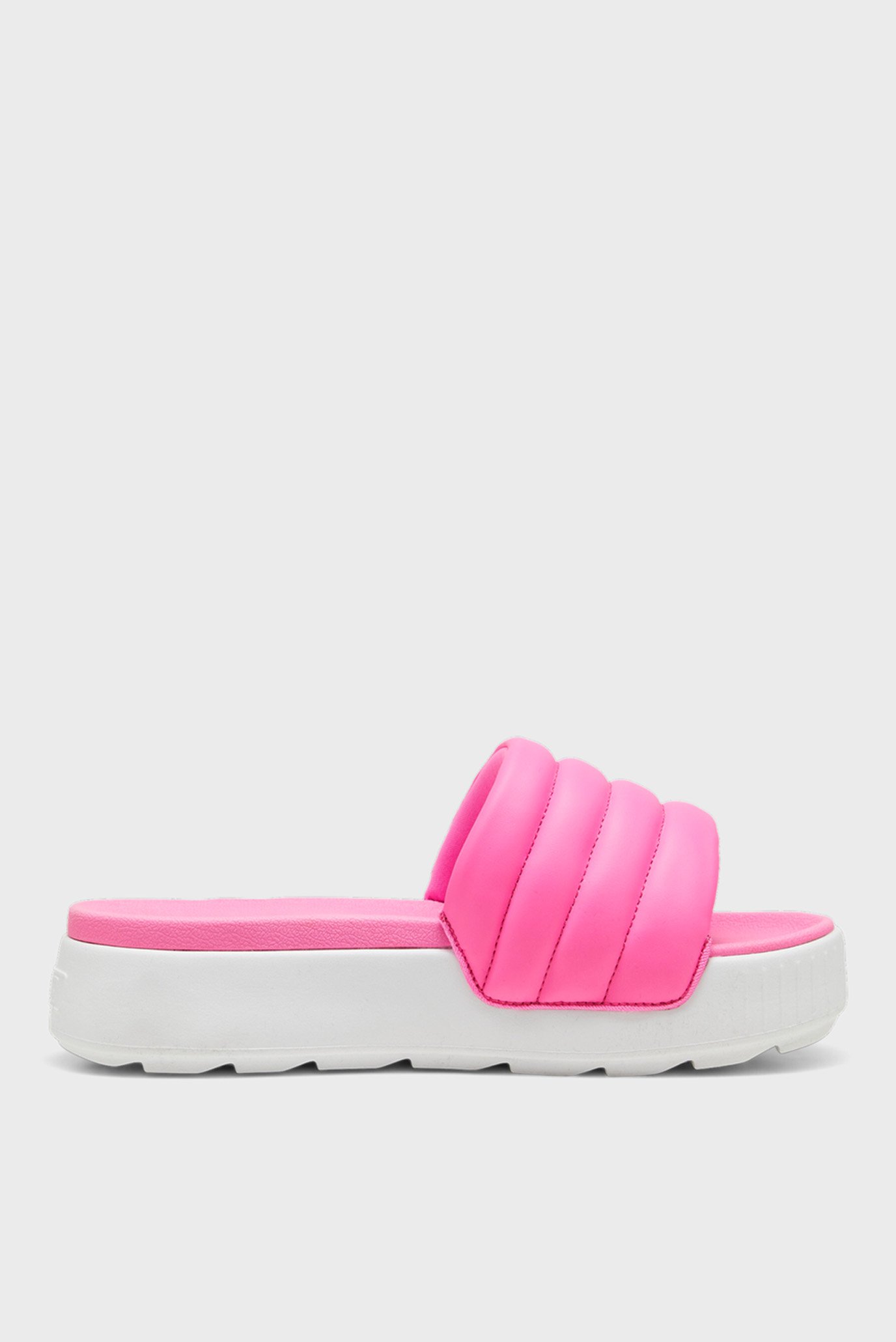 Женские розовые слайдеры Karmen Puffy Women's Slides 1