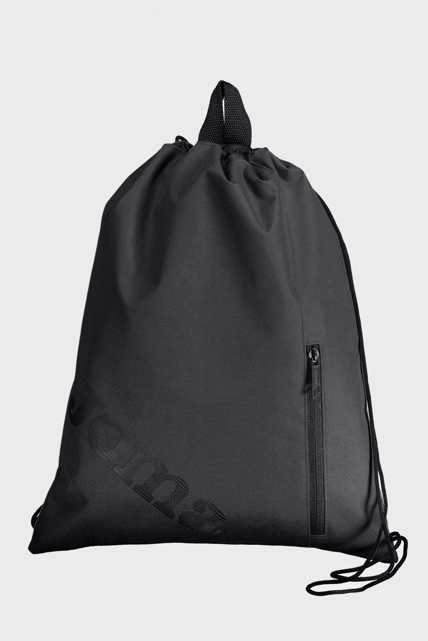 Черный рюкзак-мешок 1