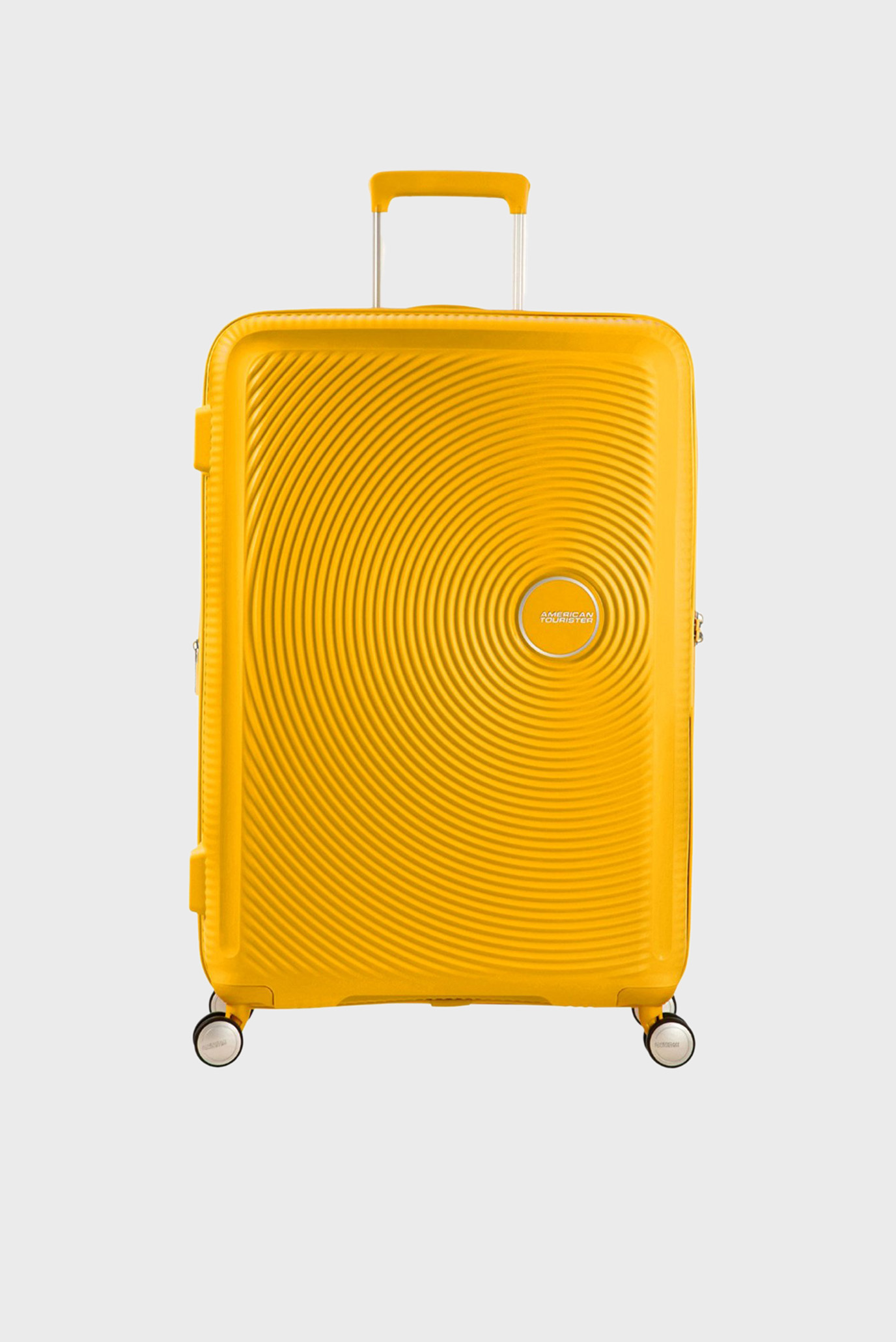 Желтый чемодан 55 см SOUNDBOX YELLOW 1