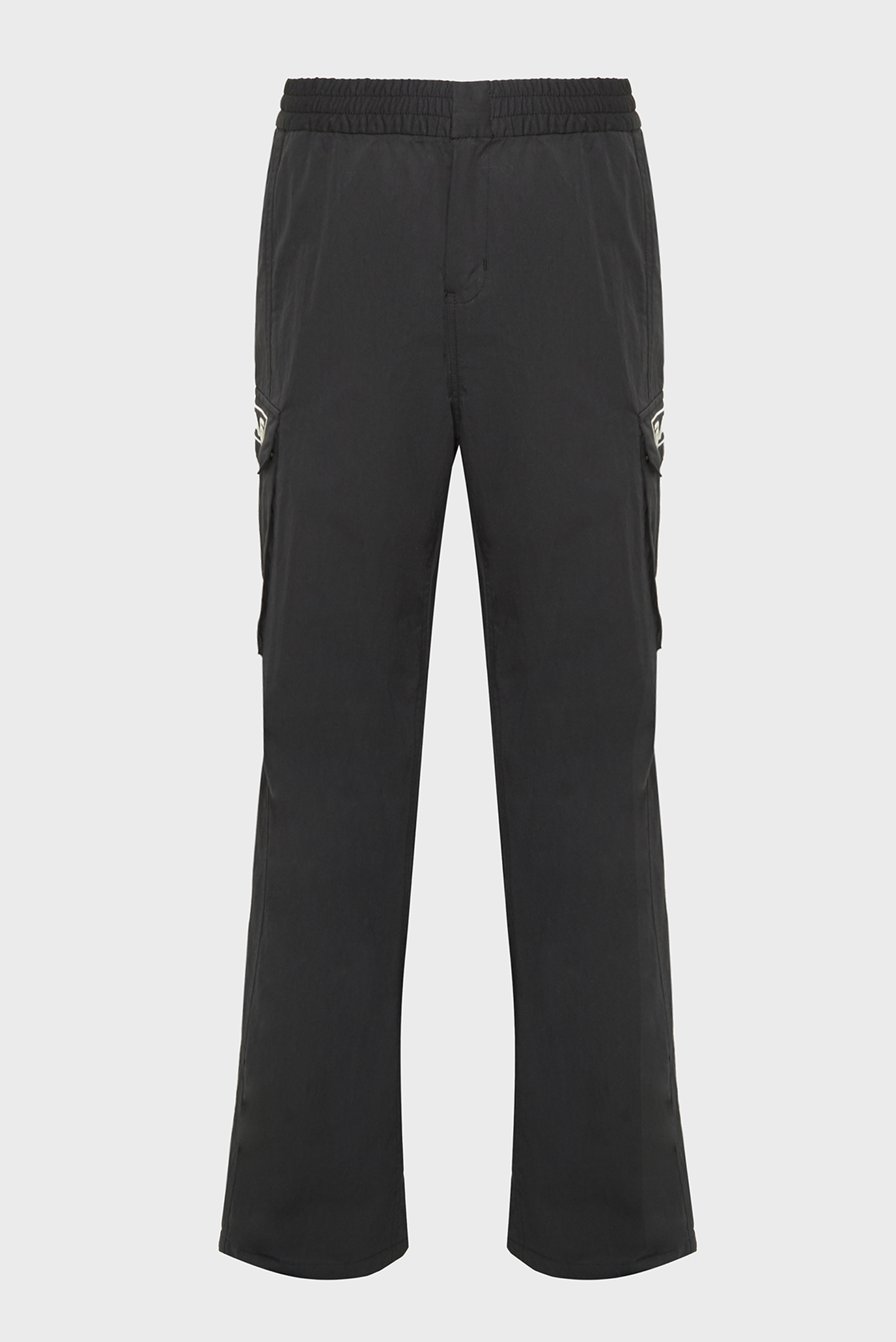 Мужские черные карго The Club Regular Straight Fit Cargo Pants 1