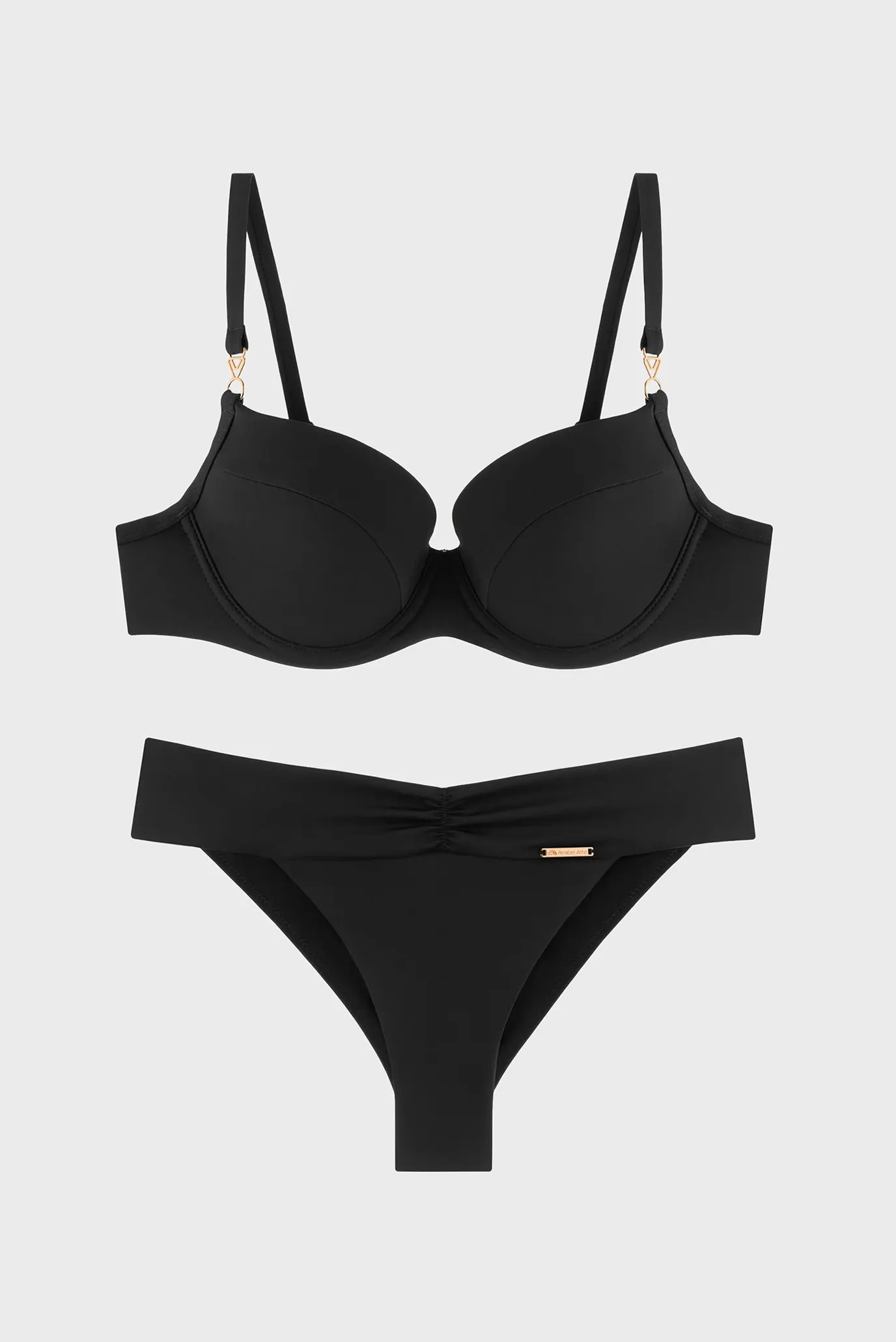 Женский черный купальник 9